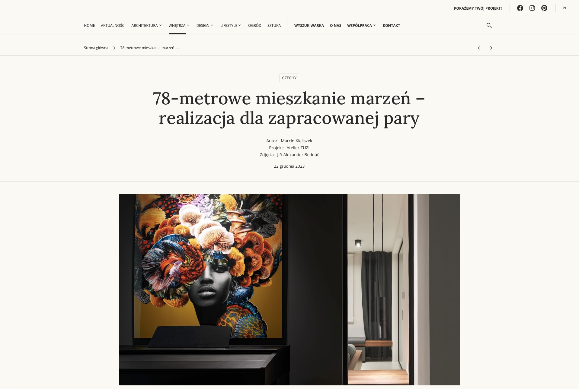 78-metrowe mieszkanie marzeń – realizacja dla zapracowanej pary